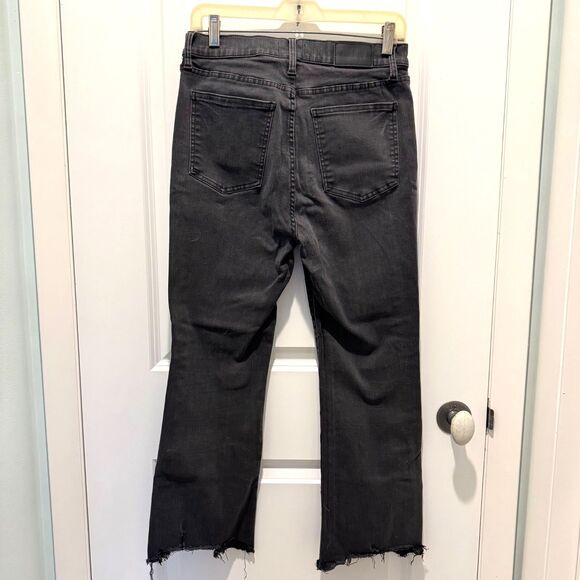 Pistola Lennon High Rise Crop Boot Jeans, Black, size 30 - Picture 3 of 4